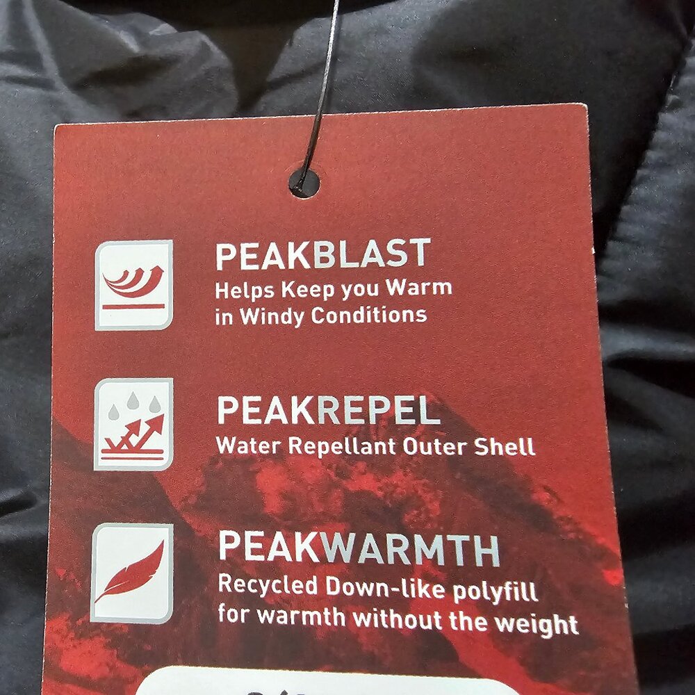 Swiss Tech Mens Puffer Vest Performance Gear Size S, M, XL, 2XL Black Full Zip - Picture 3 of 10